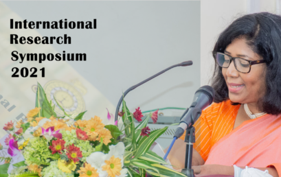 First International Research Symposium 2021