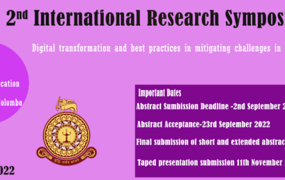 International Research Symposium – 2022