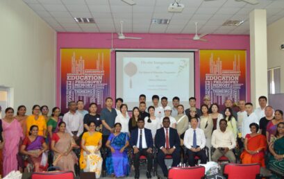 Inauguration of M.Ed for Chinese Nationals