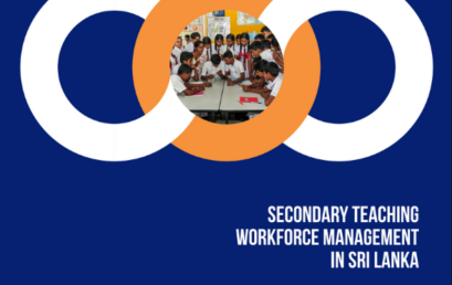 Case study report – Secondary teaching workforce management in Sri Lanka