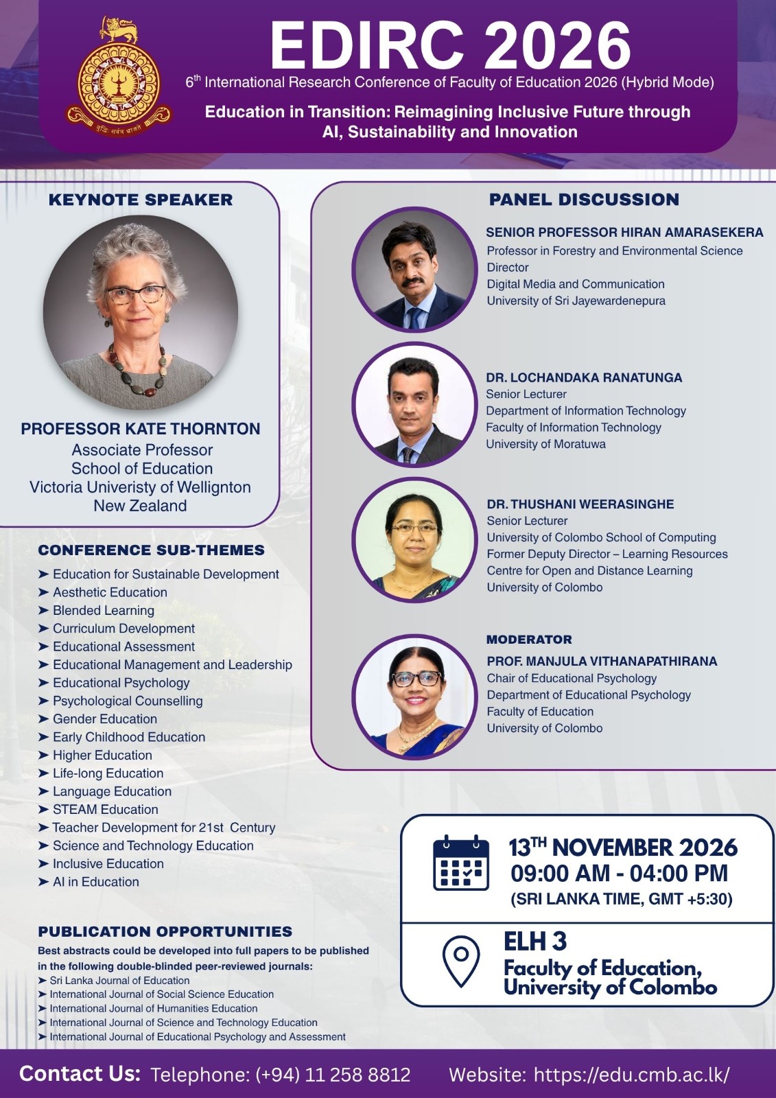 EDIRC – Panel Discussion